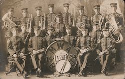 M.W.A. Marching Band Postcard