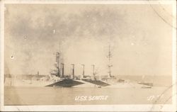 USS Seattle Postcard