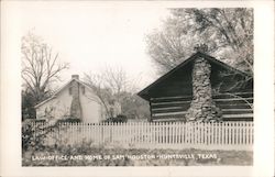 Law Office and Home of Sam Houston Postcard
