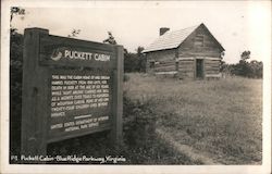 Puckett Cabin Postcard