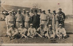 Baseball Team, Central League Postcard