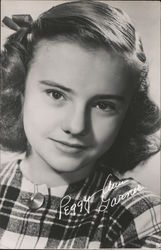 Peggy Ann Garner Postcard