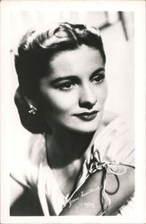 Joan Fontaine Postcard