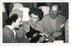 Lorraine Day & Husband Leo Durocher Postcard