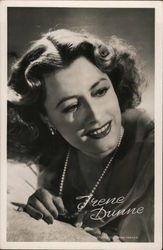 Irene Dunne Actresses Postcard Postcard Postcard