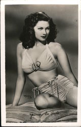 Yvonne De Carlo in swim suit Postcard