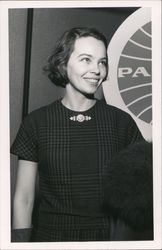 Leslie Caron 1958 Postcard