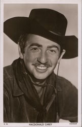 MacDonald Carey Postcard