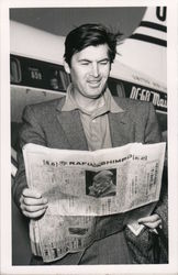 Fess Parker 1956 Postcard