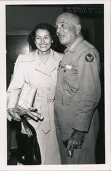 Al Jolson & Wife 1950 Postcard