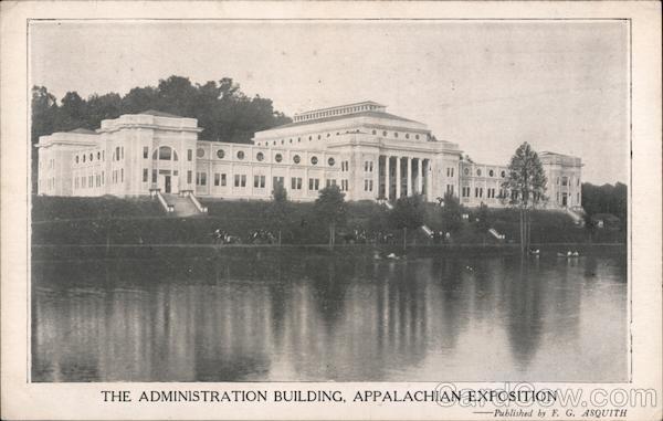Administration Building, Appalachian Exposition 1910 Knoxville Tennessee