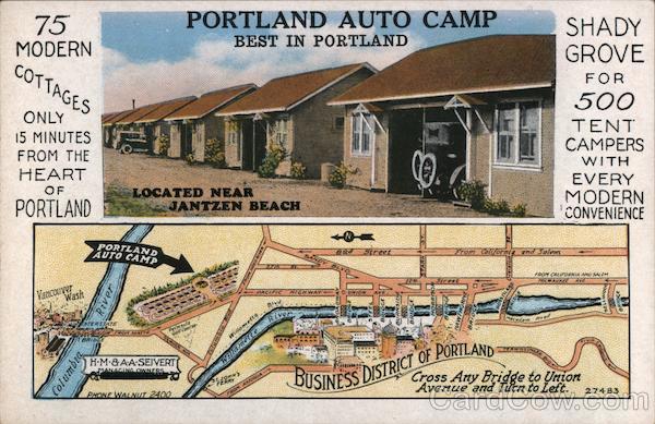 Portland Auto Camp Oregon