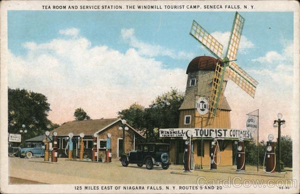 The Windmill Tourist Camp Seneca Falls New York