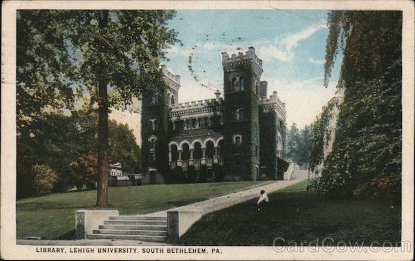 Library, Lehigh University South Bethlehem Pennsylvania