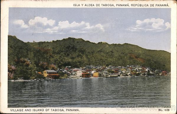 Village and Island of Taboga Panama