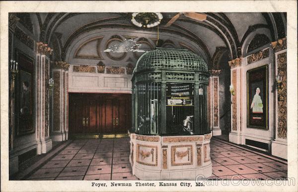 Foyer, Newman Theater Kansas City Missouri