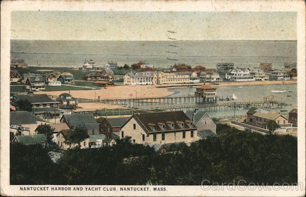 Nantucket Harbor and Yacht Club Massachusetts