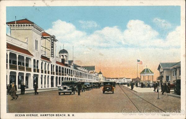 Ocean Avenue Hampton Beach New Hampshire