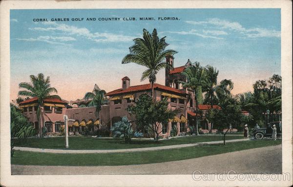 Coral Gables and Country Club Miami Florida