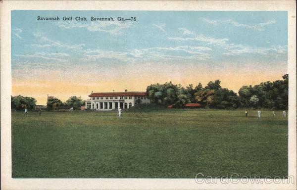Savannah Golf Club Georgia