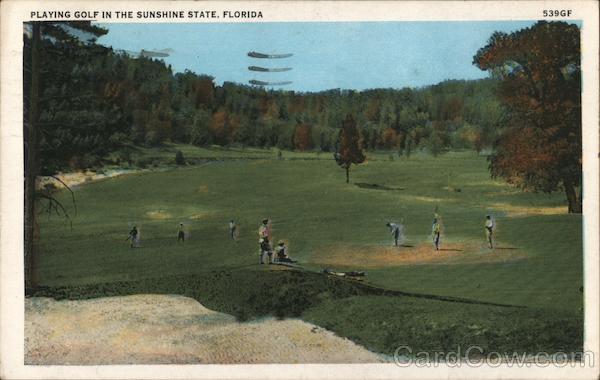 Playing Golf in the Sunshine State Florida