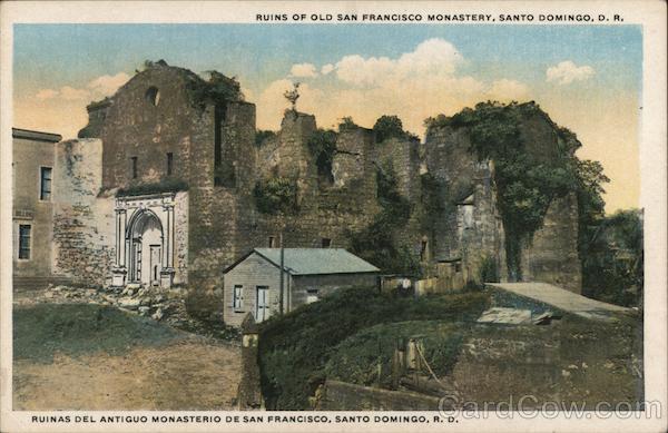 Ruins of Old San Francisco Monastery Santo Domingo Dominican Republic