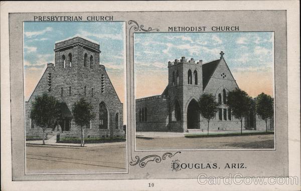 Presbyterian Church and Methodist Church Douglas Arizona