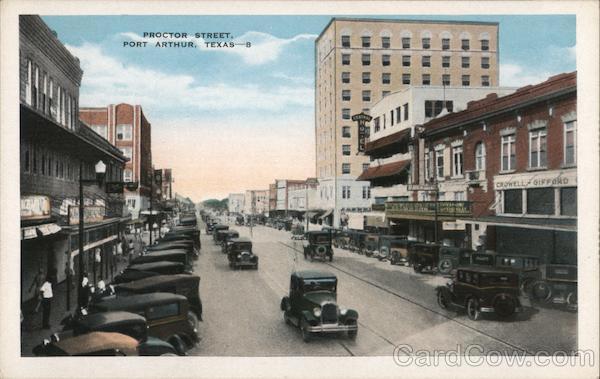 Proctor Street Port Arthur Texas