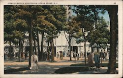 After Services, Auditorium Postcard