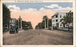 Memorial Gates Ocean Grove, NJ Postcard Postcard Postcard
