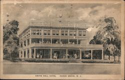 Grove Hall Hotel Postcard