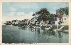 The Terrace, Wesley Lake Postcard