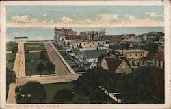 Bird's-Eye View of Ocean Grove Postcard