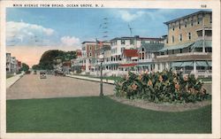 Main Avenue from Broad Postcard