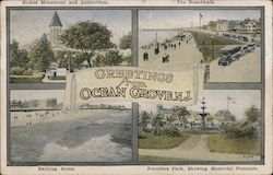 Greeting from Ocean Grove Postcard