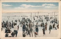 Bathing Ocean Grove, NJ Postcard Postcard Postcard