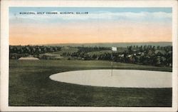 Municipal Golf Course Postcard