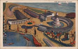 The Enchanted Island, A Century of Progress Postcard