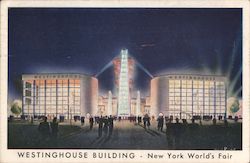 Westinghouse Building - New York Wourld's Fair Postcard