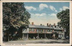 Colonial Inn Concord, MA Postcard Postcard Postcard