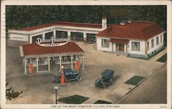 The Denver Powerline Company Service Station Colorado Postcard Postcard Postcard