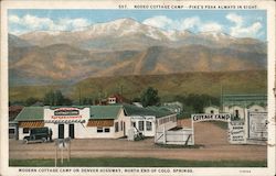 Rodeo Cottage Camp Postcard