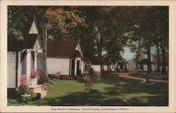 Cap SMith's Gateway Tourist Camp Postcard