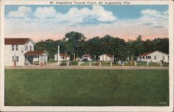 St. Augustine Tourist Court Postcard