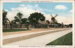 The Windmill Tourist Camp Postcard
