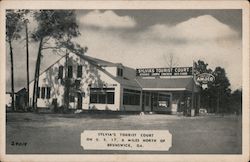 Sylvia's Tourist Court Brunswick, GA Postcard Postcard Postcard