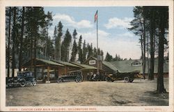 Canyon Camp Main Building Postcard