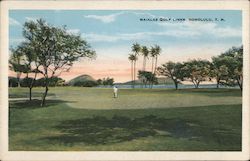 Waialae Golf Links Honolulu, HI Postcard Postcard Postcard