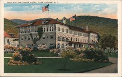 Fort William Henry Hotel Lake George, NY Postcard Postcard Postcard