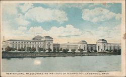 New Building, Massachusetts Institute of Technology Cambridge, MA Postcard Postcard Postcard